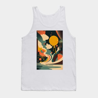 Abstract 3 Tank Top